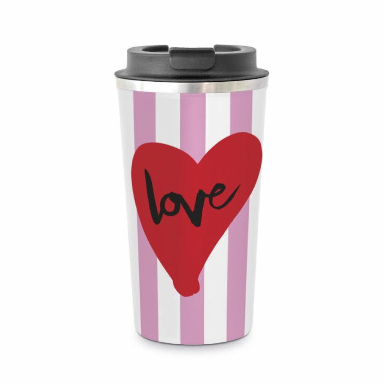 PPD Coffe to Go Mug Ποτήρι Θερμός 450 ml LOVE  PPD-181403051