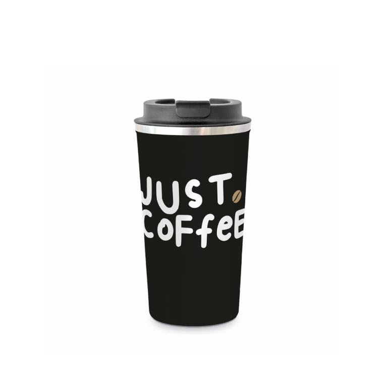 PPD Coffe to Go Mug Ποτήρι Θερμός 450 ml JUST COFFEE PPD-181403078