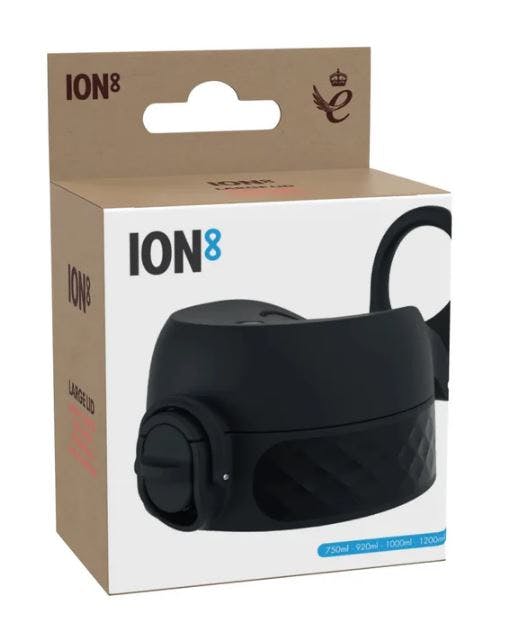 ION8 - Ανταλλακτικά Καπάκι παγουριού Ion8 Μαύρο για μεγάλο Στόμιο I8RLIDV2LRG