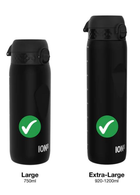 ION8 - Ανταλλακτικά Καπάκι παγουριού Ion8 Μαύρο για μεγάλο Στόμιο I8RLIDV2LRG