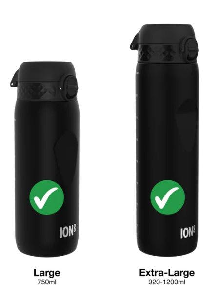 ION8 - Ανταλλακτικά Καπάκι παγουριού Ion8 Μαύρο για μεγάλο Στόμιο I8RLIDV2LRG