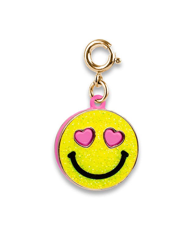 ! Gold Glitter Smiley Face - Διακοσμητική Φατσούλα Χαμόγελο με Γκλίτερ  CT03-10
