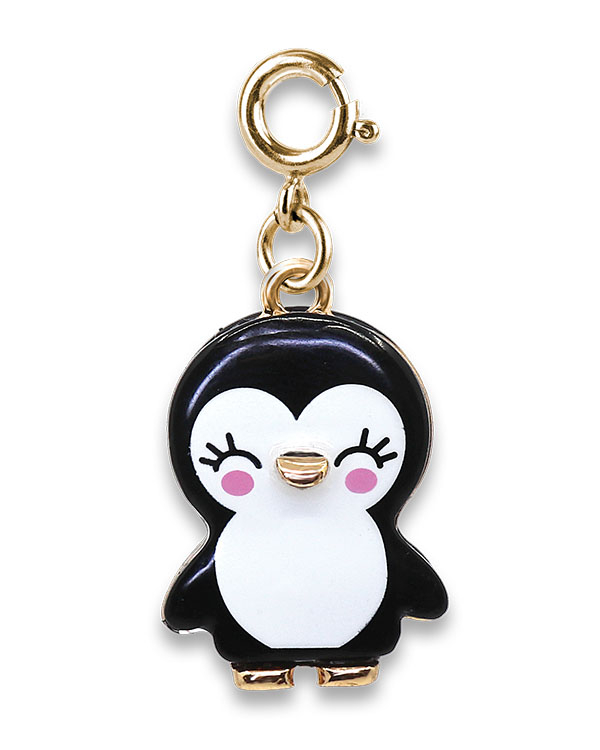 ! Gold Penguin Charm - Διακοσμητικό Γουράκι Πιγκουίνος  CT01-20