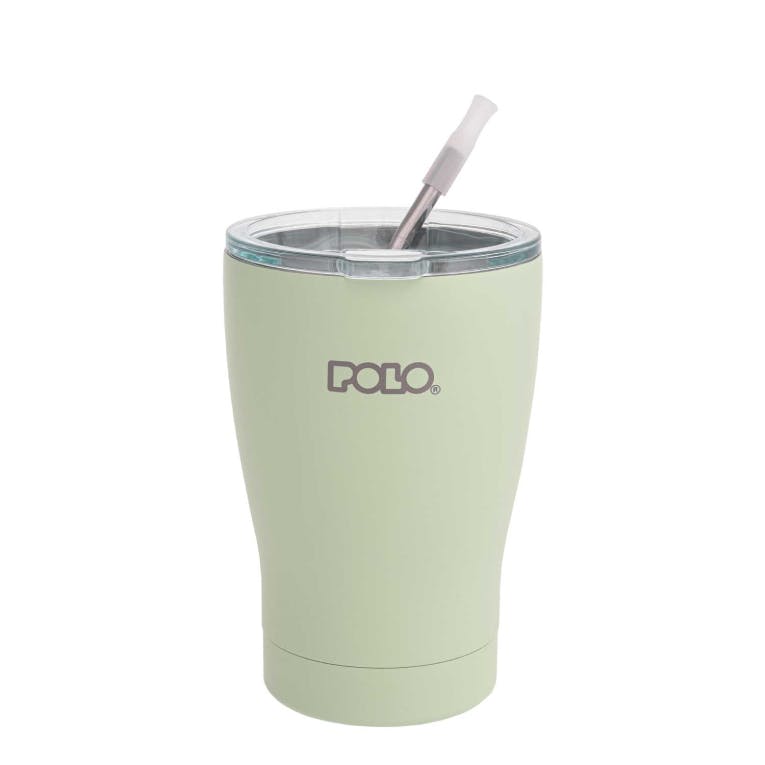 Polo Coffee Mug Ανοξείδωτη Κούπα Θερμός 350ml  Χρώμα Μέντα 9-49-024-6800