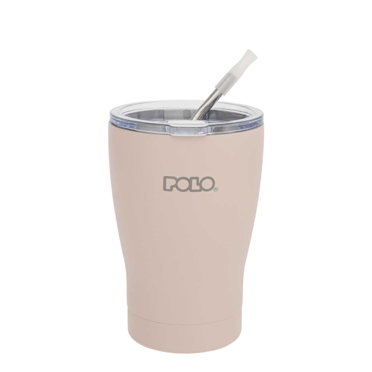 Polo Coffee Mug Ανοξείδωτη Κούπα Θερμός 350ml  Χρώμα Baby Pink 9-49-024-3800
