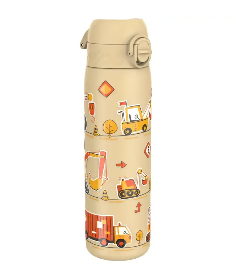 Ion8 Leak Proof Slim Water Bottle Μπουκάλι Θερμός από Ανοξείδωτο Ατσάλι 600ml I8SS600PYCONST