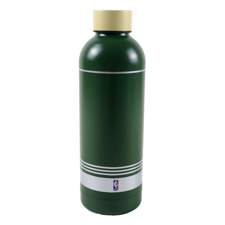 GIM - NBA Μπουκάλι Θερμός Πράσινο  MILWAUKEE bucks Stainless Steel Ανοξείδωτο Ατσάλι  530 ml 558-57223