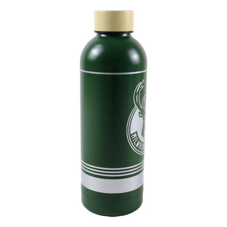GIM - NBA Μπουκάλι Θερμός Πράσινο  MILWAUKEE bucks Stainless Steel Ανοξείδωτο Ατσάλι  530 ml 558-57223