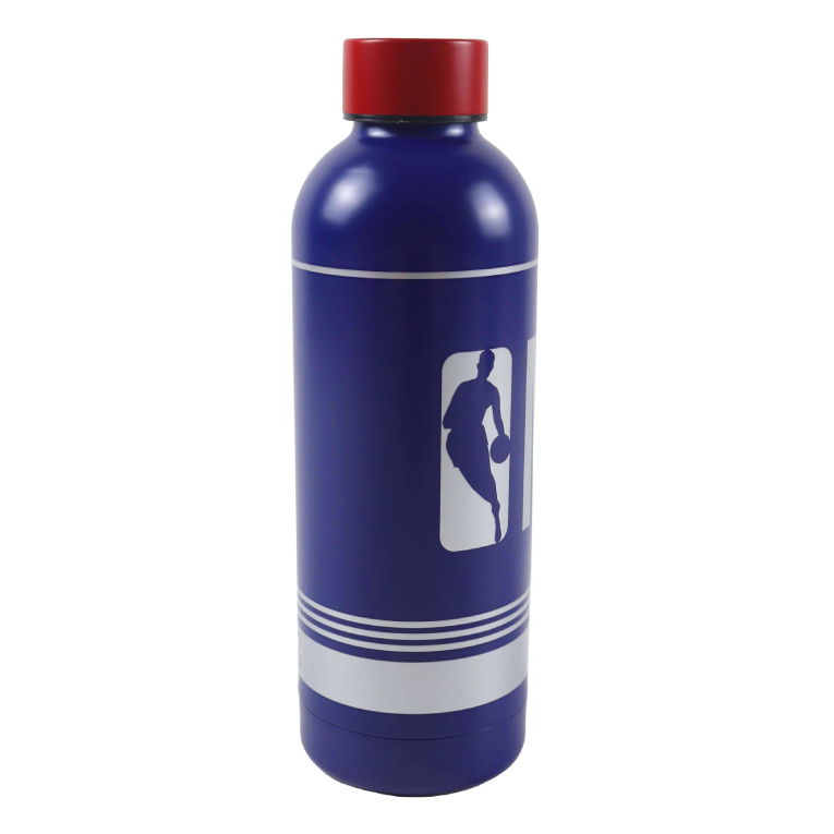 GIM - NBA Μπουκάλι Θερμός Μπλε ΝΒΑ Stainless Steel Ανοξείδωτο Ατσάλι  530 ml 558-57223