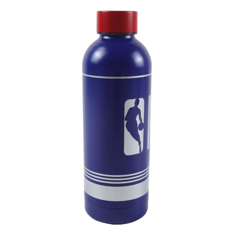 GIM - NBA Μπουκάλι Θερμός Μπλε ΝΒΑ Stainless Steel Ανοξείδωτο Ατσάλι  530 ml 558-57223