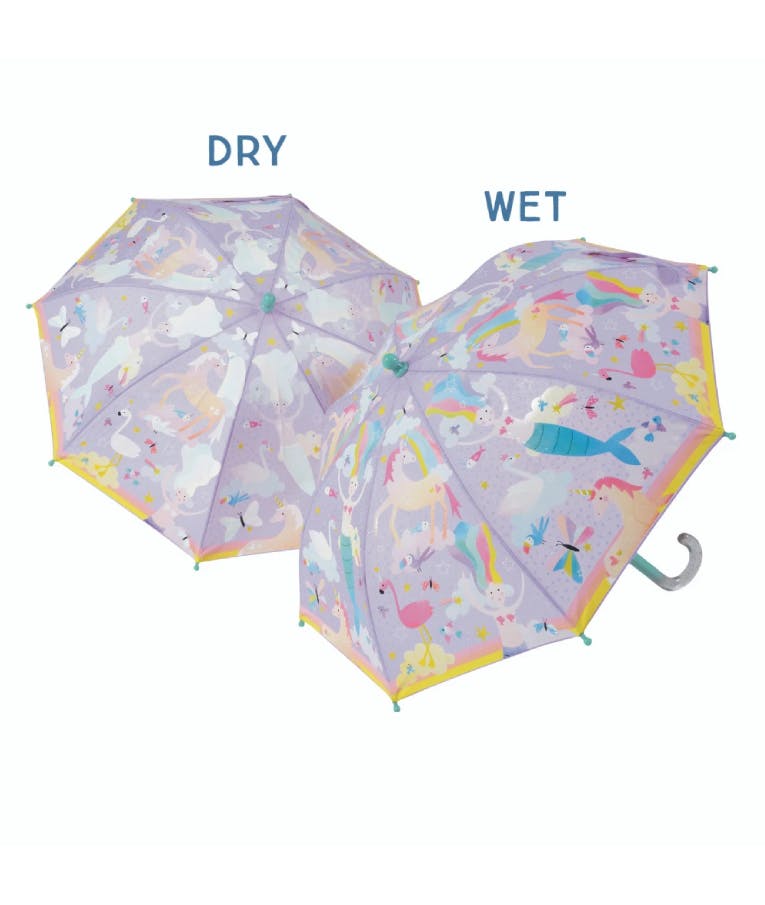 Floss&Rock Fantasy Color Change Umbrella New Ομπρέλα που Αλλάζει Χρώμα στη Βροχή  Ηλικία 3+   43P6399