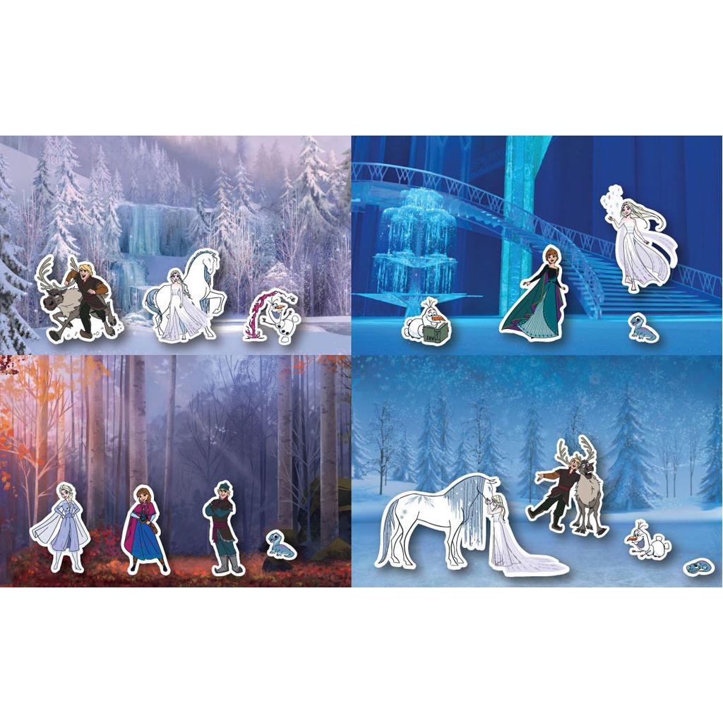 TANEX KIDS - Frozen Επανακολούμενα Αυτοκόλλητα Σετ - Peel and Stick Stickers  Set Diakakis 000563251