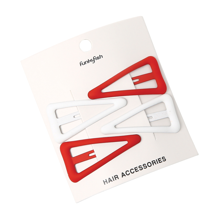  Clips Hair Cherry Blossom 3τεμ Τσιμπιδάκια Μαλλιών 300-31001
