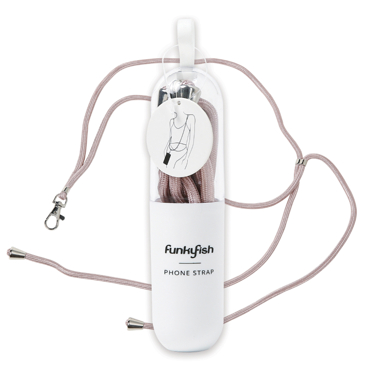  Phone String White Cherry Blossom Κορδόνι μεταφοράς Κινητού 300-31009
