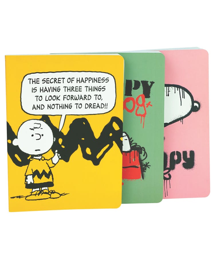   Α5 Σημειωματάριο SNOOPY Σετ 3τμχ - Snoopy Notebook Collection Set of 3   32φ  365-02004