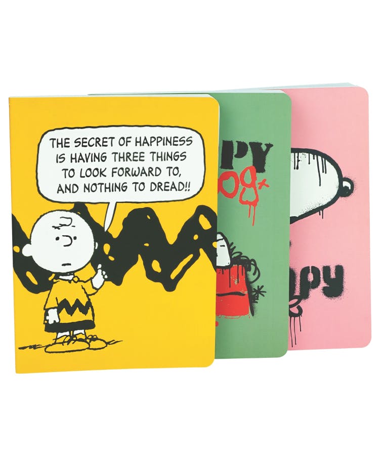 Α5 Σημειωματάριο SNOOPY Σετ 3τμχ - Snoopy Notebook Collection Set of 3 32φ 365-02004