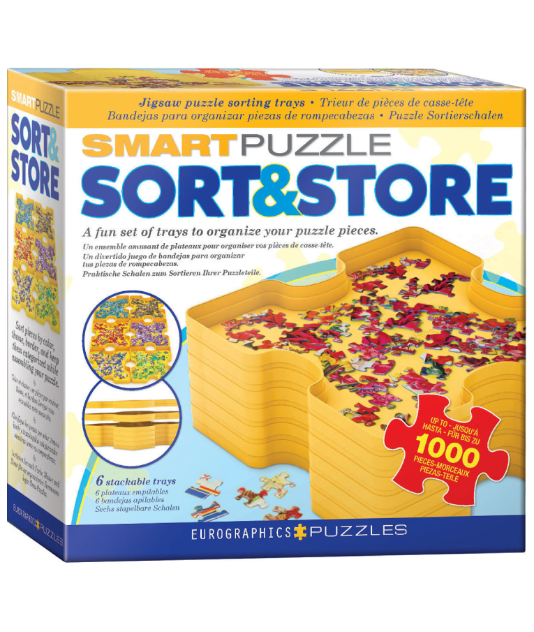 Eurographics Smart-Puzzle Sort & Store 8955-0105 up to  1000 psc Αποθήκευση και Ταξινόμηση Παζλ