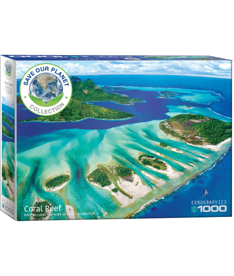 EUROGRAPHICS - Puzzle Παζλ Coral Reef Save Our Planet Collection  1000τεμ 6000-5538 68x48