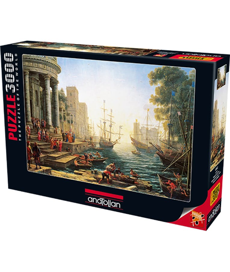 Puzzle ΠΑΖΛ Seaport with the Embarkation of St. Ursula Claude Lorrain 3000 τεμ. 4902 85x120