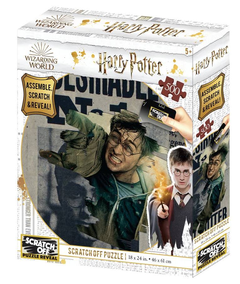 Puzzle Παζλ 37506 ScratchΠαζλ500 Harry Potter Wanted - Harry Potter - Desyllas Games 500τεμ 410033 61x46 cm Ηλικία 6+