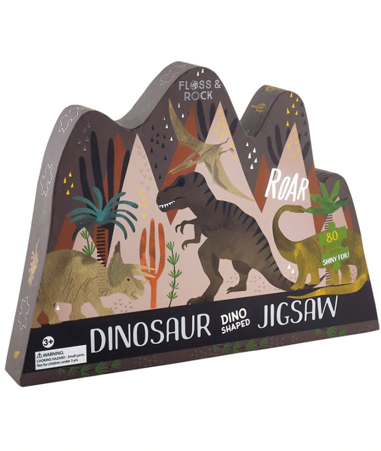  Dinosaur Jigsaw Puzzle 80pcs Παζλ Δεινόσαυροι 80τμχ  Ηλικία 5+ 38P3437