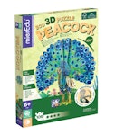 Mier Edu ECO 3D Puzzle Peacock - 3D Οικολογικό Παζλ ΠΑΓΟΝΙ  108τμχ Ηλικία 6+  ΜΕ4213