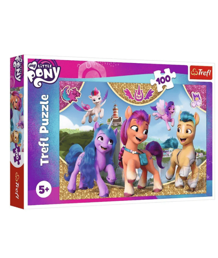 Trefle Puzzle MY LITTLE PONY Little Pony Colourful Friendship Παιδικό Παζλ 100τεμ. Ηλικία 5+  41x27.5cm  16415