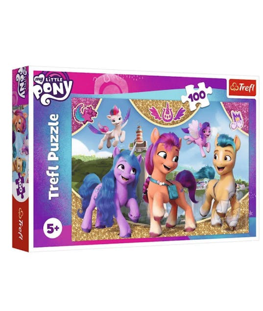 TREFL - Trefle Puzzle MY LITTLE PONY Little Pony Colourful Friendship Παιδικό Παζλ 100τεμ. Ηλικία 5+  41x27.5cm  16415