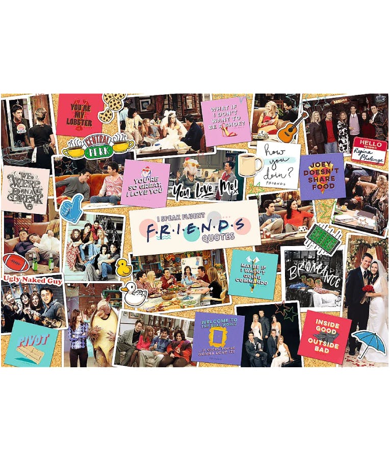 Trefle Puzzle FRIENDS BEST MOMENTS Παζλ 1000τεμ.  68.3x48cm  10716