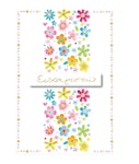 Ευχετήρια κάρτα Sparkle Ευχαριστώ με Λουλούδια  17Χ14 εκ Fun Creations SP110