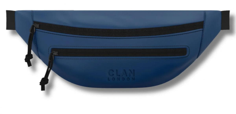 CLAN LONDON - CLAN London Camden Sling True Navy - Τσαντάκι Μέσης Μπανάνα  Μπλε Χρώμα  CLMSNAV