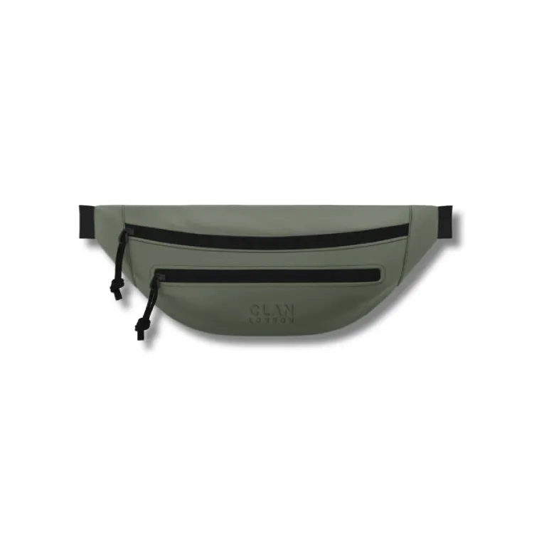CLAN LONDON - CLAN London Camden Sling Khaki Green - Τσάντακι Μέσης Μπανάνα Χρώμα Χακί CLMSKGRE