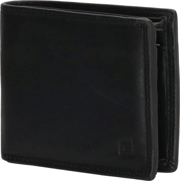 POLO - Polo Real Leather Wallet Dd Exclusive - Δερμάτινο Αντρικό Πορτοφόλι σε Μαύρο Χρώμα  01D2819
