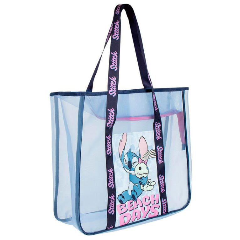 Disney LILO AND STITCH Premium Τσάντα Παραλίας Γαλάζια  62x39cm