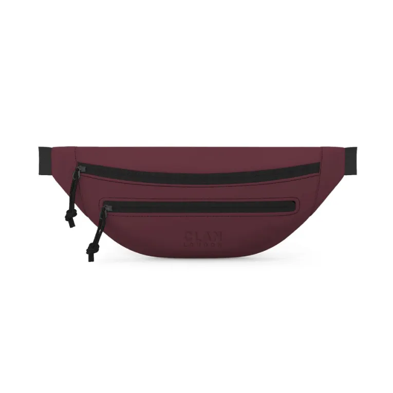 CLAN LONDON - CLAN London Camden Sling, Burgundy - Τσάντακι Μέσης Μπανάνα Χρώμα Μπροντώ CLMSBURG