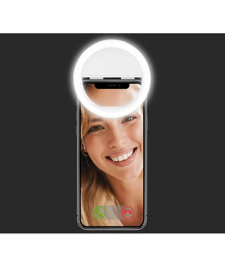 TRACER - Tracer LED Selfie Ring Light Βοηθητικό Φως για Smartphones, Επαναφορτιζόμενο, 3000K-6000K Adjustable Color Temperature 46799