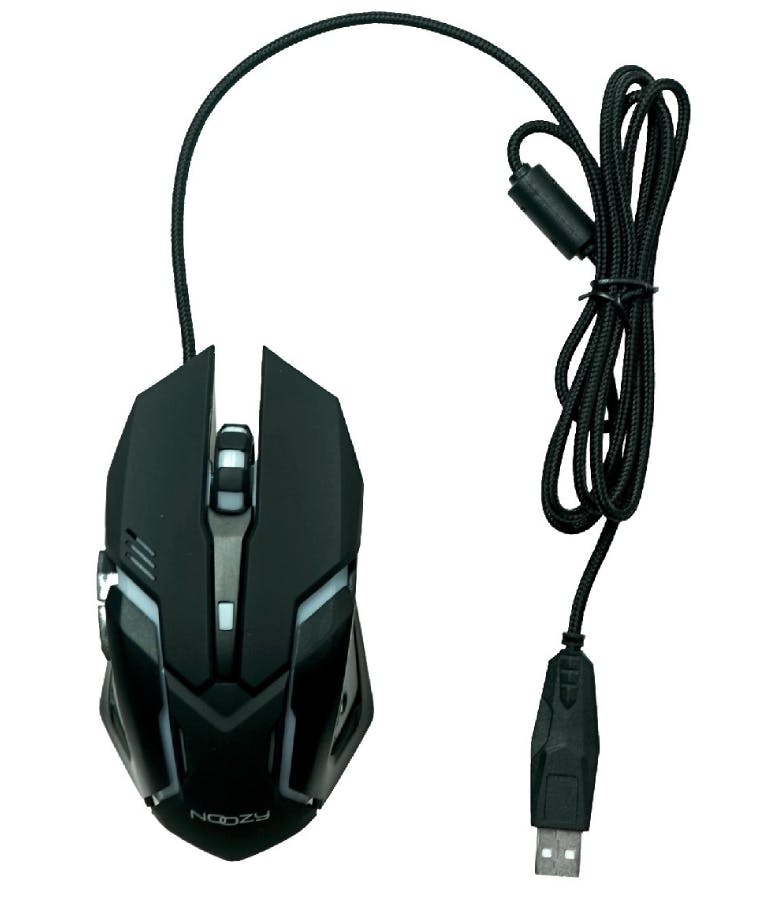 NOOZY - Ενσύρματο Ποντίκι Gaming Noozy GM-32 6D με 6 Πλήκτρα, 3200 DPI και Mousepad