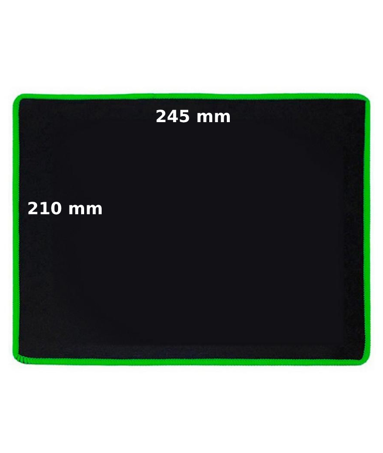 IMICE - Gaming Mousepad iMICE Win2 Αντιολισθητικό 245x210mm Μαύρο-Πράσινο