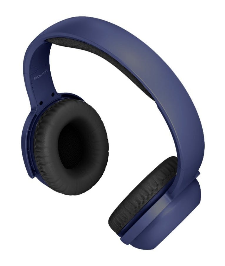 HOCO - Wireless Ακουστικά Stereo Hoco W33 Art Sound με Μικρόφωνο, AUX και Πλήκτρα Ελέγχουe v5.0 Μπλέ