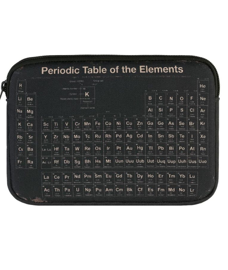 Legami Milano Periodic Table Sleeve Υφασμάτινη Θήκη για Tablet Μαύρο (Universal 7") SLM0005