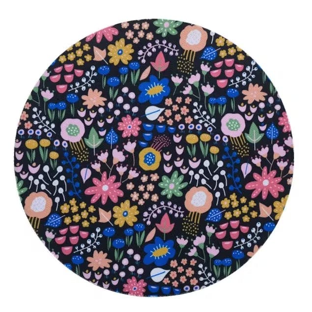 Mouse pad  Daisies Flower ROUND Στρογγυλό Mousepad με σχέδια Μαργαρίτες διαμέτρου 20 εκ. 13211