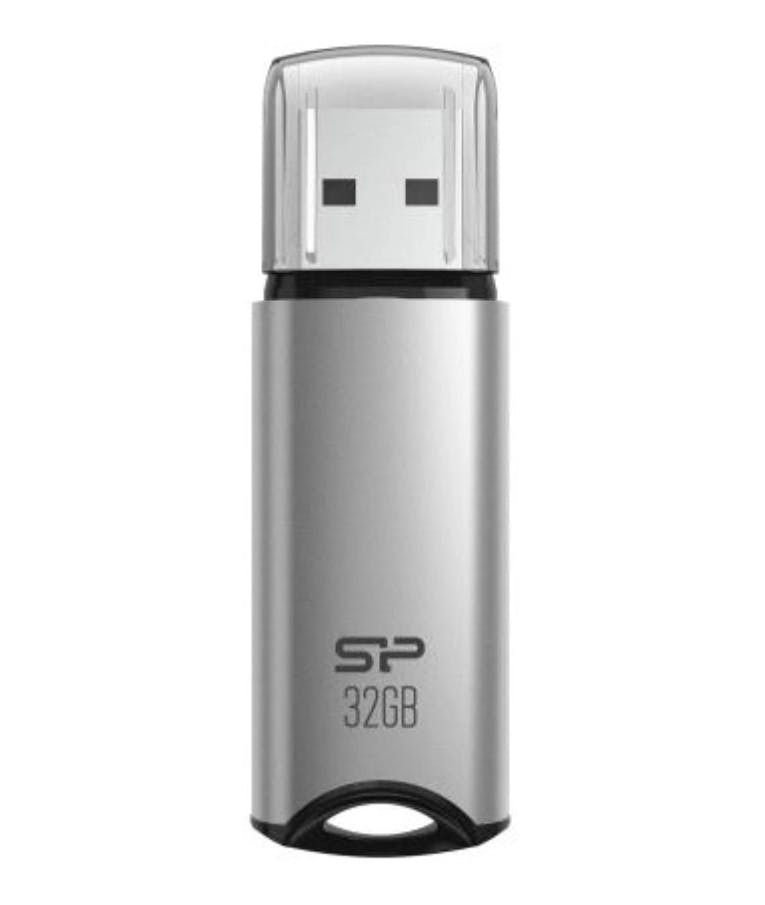  POWER USB Flash Drive Marvel M02, 32GB, USB 3.2, γκρι SP032GBUF3M02V1S