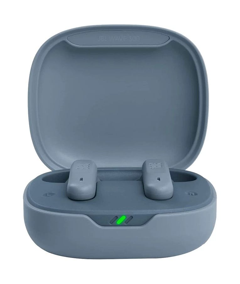 Ακουστικά Bluetooth Hands Free JBL Vibe 300TWS In-ear TWS με 20 ώρες Αυτονομία IPX2, Deep Bass Sound Μπλε