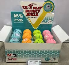  Coolplay Bouncy Balls Μπαλάκι BASKET διαμέτρου 6ψμ σε 4 Διαφορετικά Παλ Χρώματα  AST09367