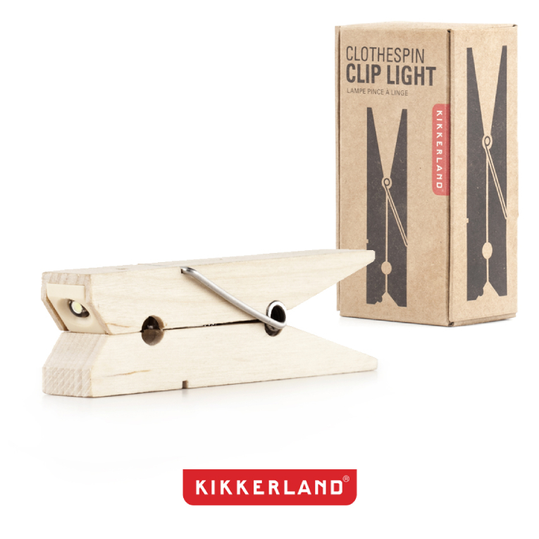  Clothespin Clip Light - Μίνι Λάμπα Διαβάσματος σε σχήμα Μανταλάκι  BL02-EU