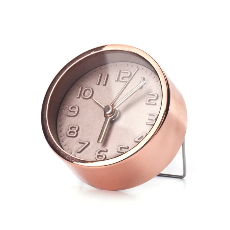 KIKKERLAND -  Mini Gold and Copper Alarm Clocks - Μίνι Ξυπνητήρια σε Χρυσό ή Χάλκινο Χρώμα  AC10-A