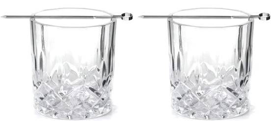 KIKKERLAND -  Whiskey Tumblers Set of 2 - Σετ 2 Ποτήρια για Ουίσκι   BA76