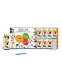 Giotto Kids Party Color Mini Pencils 10 Σετ Ξυλομπογιές των 6 χρωμάτων 312000