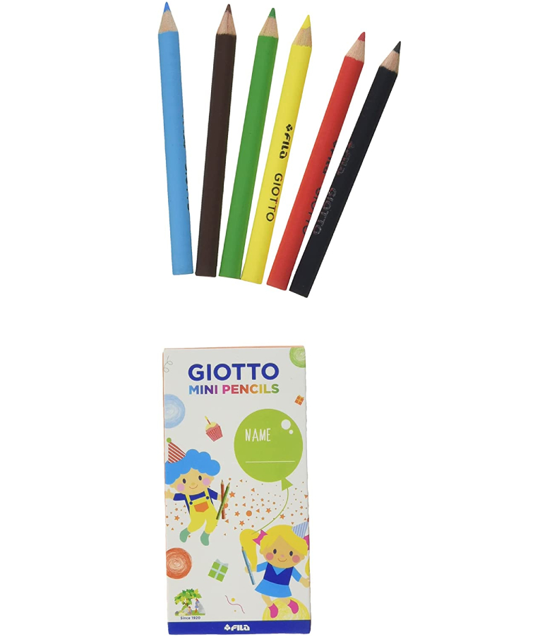 GIOTTO - Giotto Kids Party Color Mini Pencils 10 Σετ Ξυλομπογιές των 6 χρωμάτων 312000