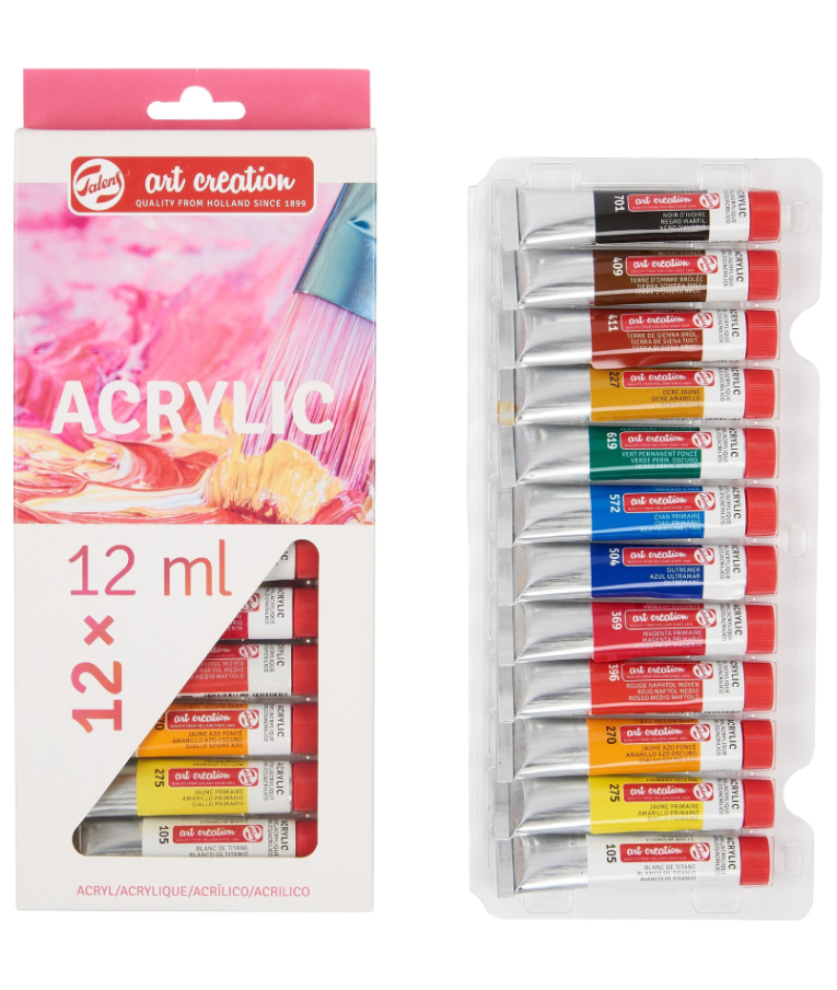 ROYAL TALENS - Royal Talens Art Creation Acrylic 12ml Σετ Ακρυλικών Χρωμάτων 12 χρωμάτων 9021712M